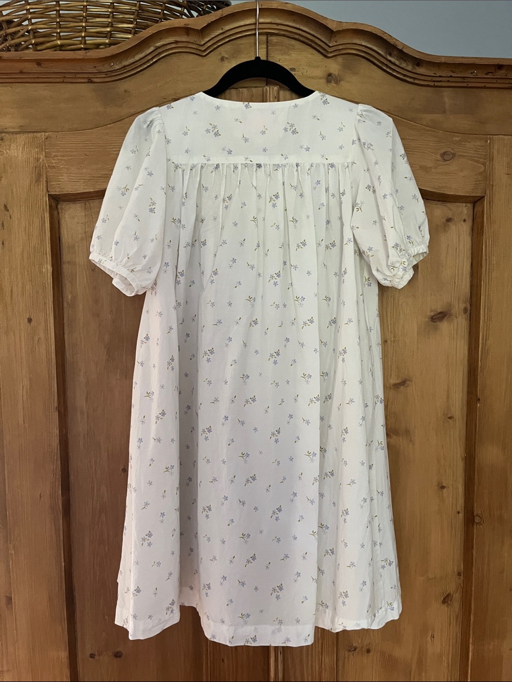XS Oak Meadow Mini Puff Dress - Picture 3 of 3